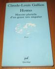 [R19510] Homo. Histoire plurielle d’un genre très singulier, Claude-Louis Gallien