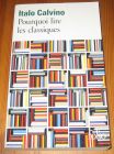 [R19561] Pourquoi lire les classiques, Italo Calvino