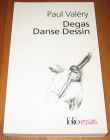 [R19751] Degas Danse Dessin, Paul Valéry