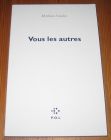 [R19773] Vous les autres, Mathieu Lindon