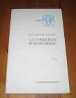 [R19821] La condition postmoderne, Jean-François Lyotard