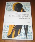 [R20019] La plus secrète mémoire des hommes, Mohamed Mbougar Sarr