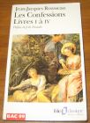 [R20164] Les Confessions Livres I à IV, Jean-Jacques Rousseau