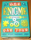 [R20414] Une énigme par jour à résoudre