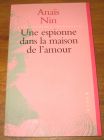 [R20604] Une espionne dans la maison de l’amour, Anaïs Nin